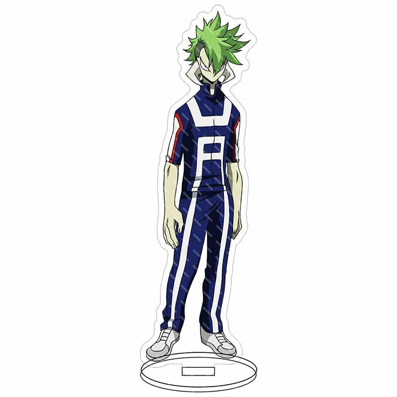 Hot Anime My Hero Academia Peripheral Acrylic Stand Model Figure Cosplay Plate Holder Topper Fans Christmas Desk Decor Gift 15cm