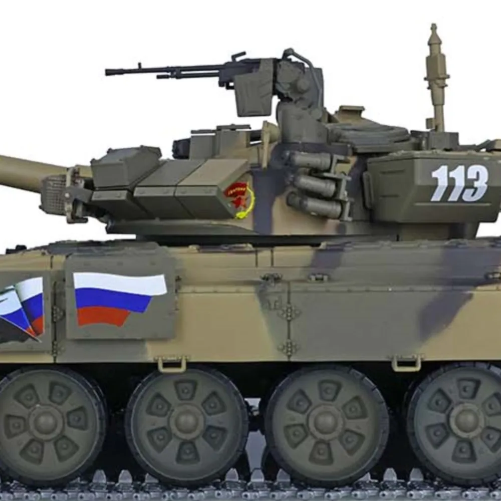

Henglong 1/16 Обновленная версия 7,0 Россия T90 Радиоуправляемый танк 3938 Вт/360 Башня Металлические гусеницы BB Страйкбол с эффектом дыма Военные игрушки TH17850