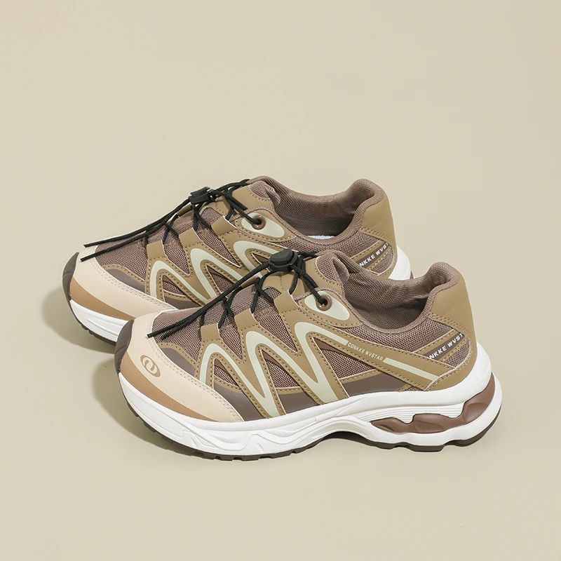 أحذية نسائية شبكية مريحة تسمح بمرور الهواء للياقة البدنية والجري أحذية رياضية كاجوال للمشي أحذية رياضية عصرية مضادة للانزلاق #1