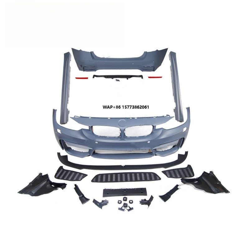 

High Fitment Body Kit with Front Bumper Rear Bumper Side Skirts for 3S F30 35 M3 Style High Quality pp Material