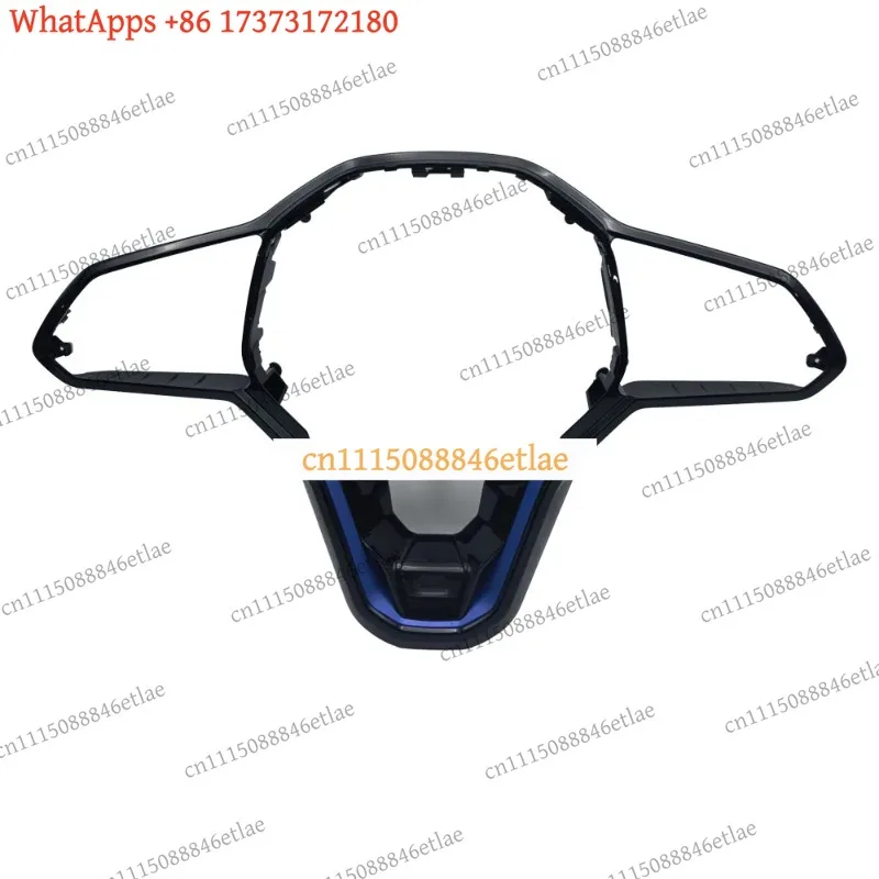 Red Blue Steering Wheel Trim Frame Cover for Volkswagen Golf 8 GTI MK8 Interior Car Accessories Decoration