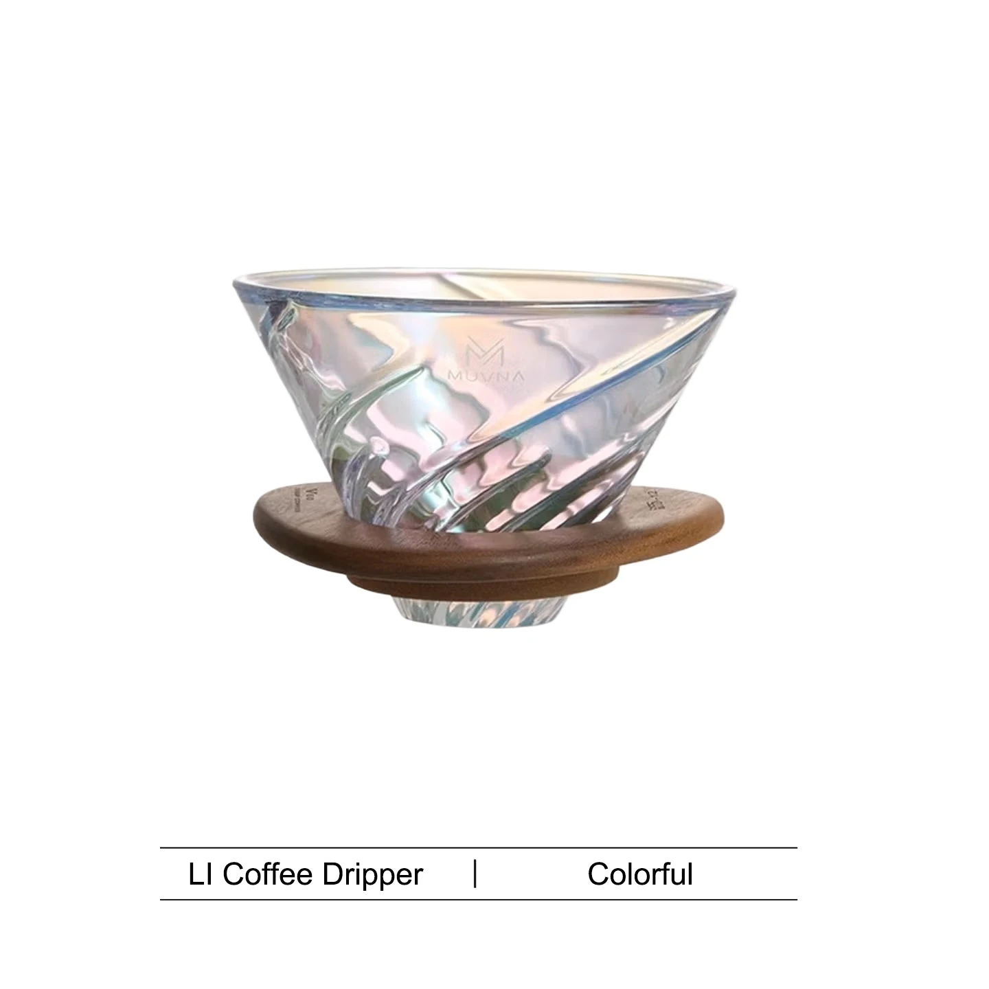 MUVNA Tornado Barista Glass Coffee Server 450ML Drip Carafe 