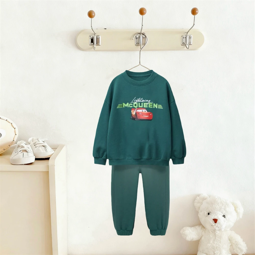 الفتيات ملابس بأكمام طويلة موضة عادية هوديي + السراويل 2 قطعة مجموعة ربيع الخريف زي جديد لطيف بلوزات فضفاضة بنطلون #4