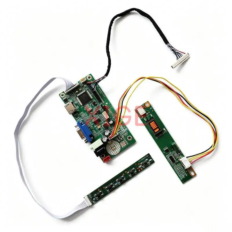 

Controller Drive Board Fit CLAA154WA04 CLAA154WA03 CLAA154WA01 CLAA154WA05 LVDS 30-Pin 1-CCFL 1280x800 1280*800 HDMI+VGA DIY Kit