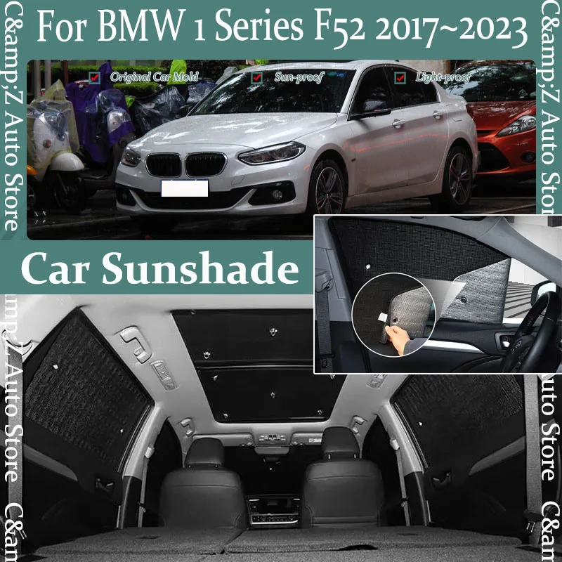 

Автомобильный солнцезащитный козырек для BMW 1 серии, седана F52 2017 ~ 20233, защита от ультрафиолета, занавеска для бокового окна, солнцезащитный козырек, автоаксессуары
