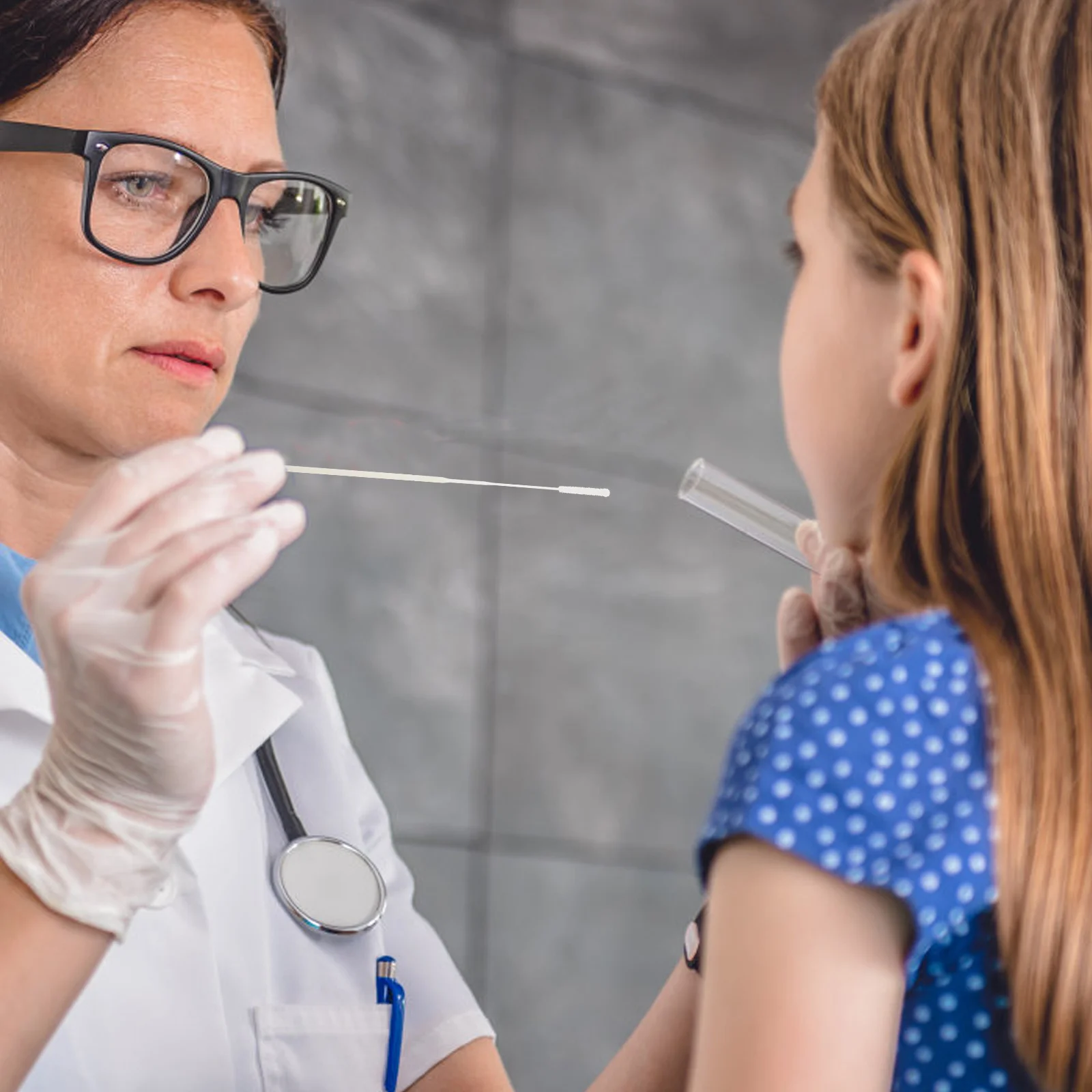 

50 set Specimen For Specimen Hospital Disposable Sampling Lab Testing Portable Professional Disposable Swabs Swabs