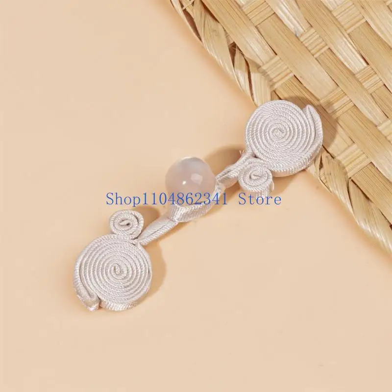 Unique Handmade Knot Buttons Cheongsam Frogs Buttons Handmade Sewing Fasteners for Sewing Projects and Cultural Apparels