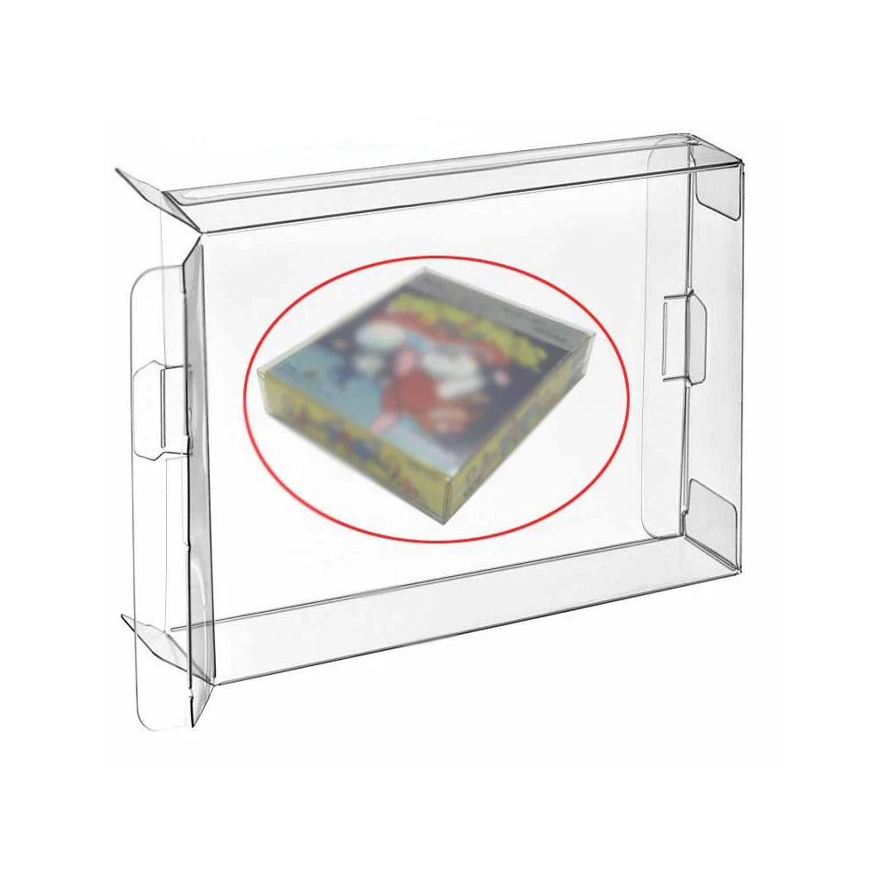 RUITROLIKER Custodia protettiva protettiva trasparente da 20 pezzi, compatibile con la cartuccia di giochi Gameboy GB versione giapponese