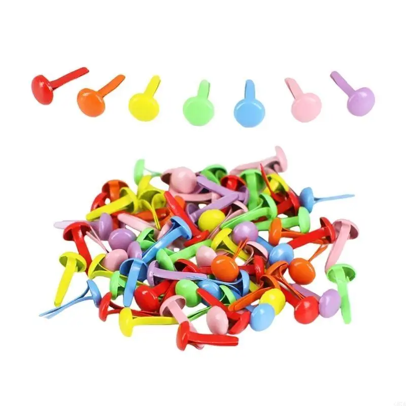 G8ta Metall Brad Forden um Brads Herz Brads Brads für Papierhandwerk