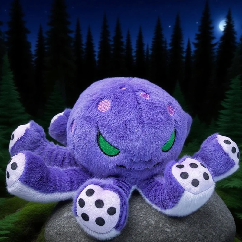

Octopuses PP Cotton Plush Animal Desk Friend Study Companion Toy For Kids Educational Gift A2UB