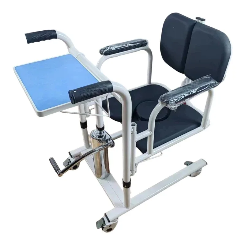 Promotional Movable Care Adjustable Control Manual Rehabilitation Patient Transfer Potty Chair