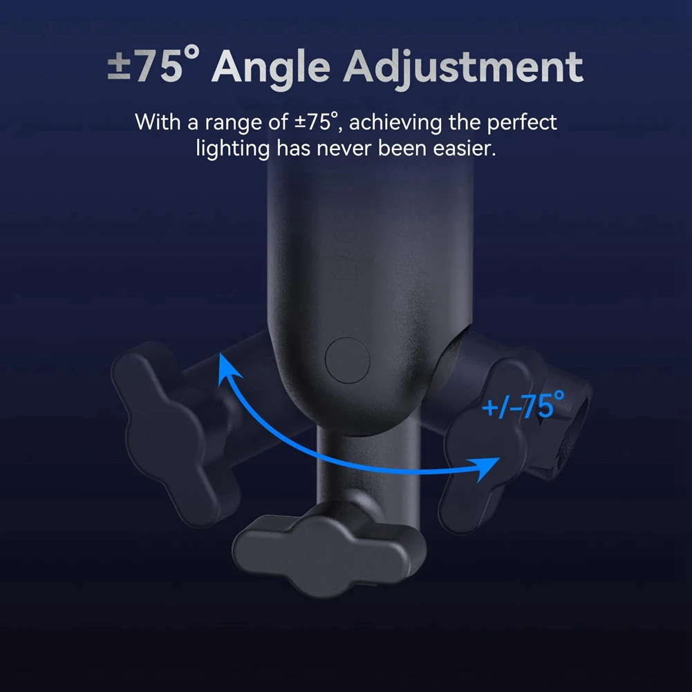 Luz Stand Mount Adapter com o botão de montagem rápida, compatível com câmera, luz LED, Monitor, LA03