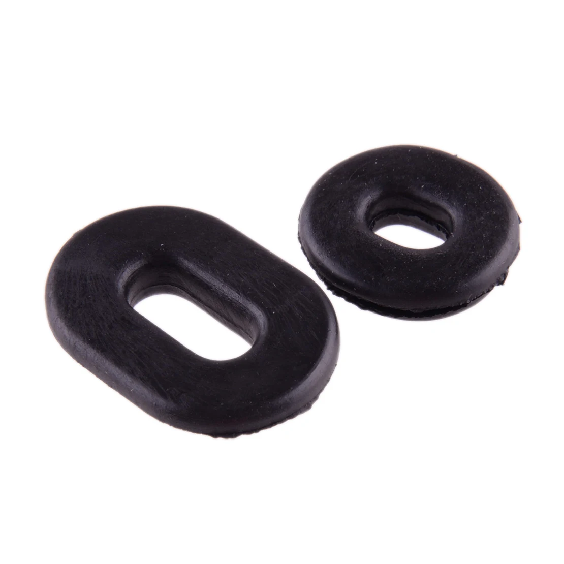 CITALL 6Pcs Motorcycle Buffer Rubber Oval Side Cover Grommet Fit For Honda CG125