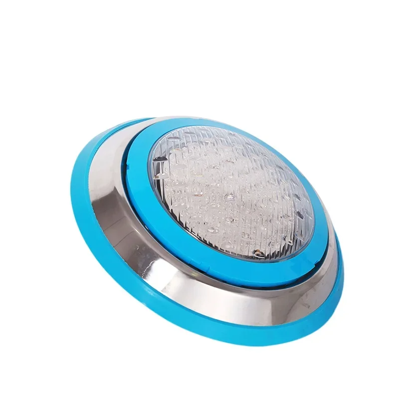

LED underwater lighting fixtures, wall-mounted swimming pool fountain colorful underwater light 304 stainless steel