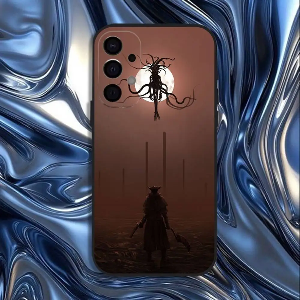 Game Bloodborne Phone Case For Samsung S25,S24,S21,S22,S23,S30,Ultra,S20,Plus,Fe,Lite,5G Black Cover