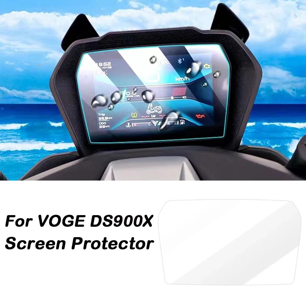 

DS900X 2024 Screen Protector Motorcycle Dashboard Film For Loncin VOGE Valico DSX900 TPU Cluster Anti-Dazzle Screen Protector