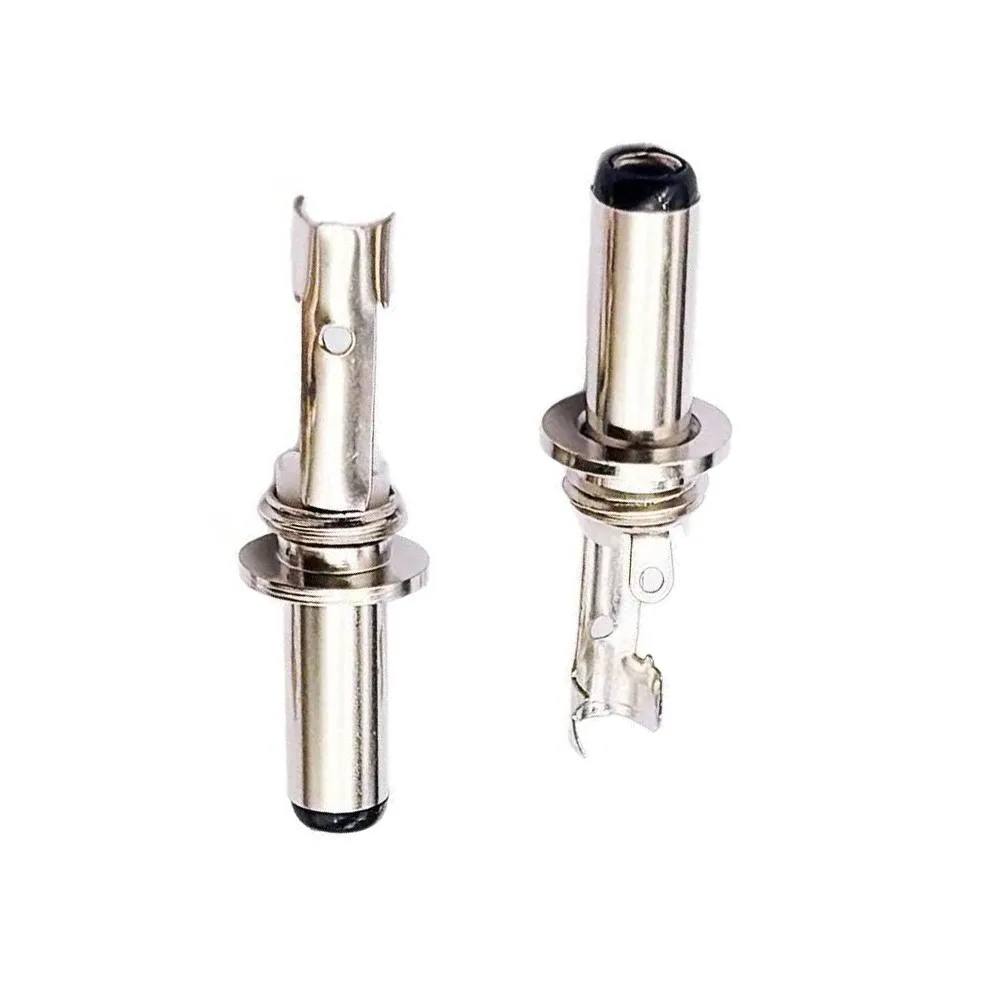 

10PCS 5.5*2.1mm DC Power Male Connector Assembly-type Plug DC Power Connector Plug-in Type for LED/CCTV/Adapter