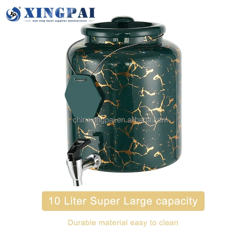 XINGPAI hotel supplies large capacity automatic drink dispenser luxury juice dispenser with tap