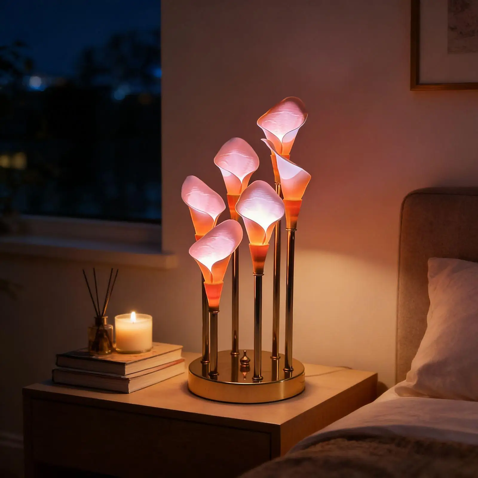 creative-bedside-table-lamp-flower-night-light-aesthetic-room-decor-usb-powered-bedroom-lamp-for-women-daughters-moms