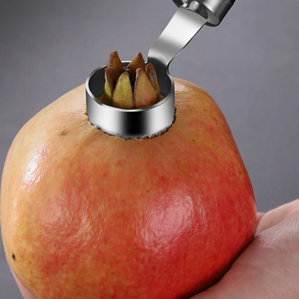 

Pomegranate Opener Stainless Steel Sharp Serrated Fruit Cutter Orange Peeler Kitchen Tool Portable Pomegranate Opener