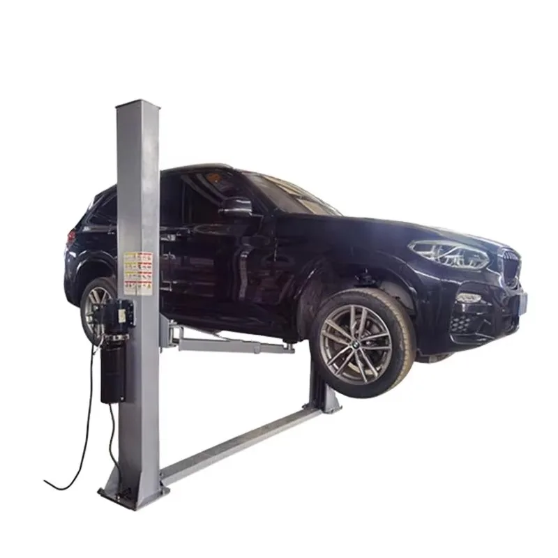 Long Lasting Electric Two Pole Car Lift 3000Kg Portable Car Hoist 2 Post Lift
