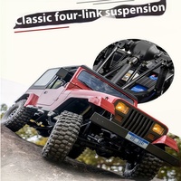 V2 RS Version 2.4G RC FMS 1/10 MASHIGAN Climbing Off-Road Vehicle Hard Shell Car Model Electric Remote Control Car Adult Boy Toy