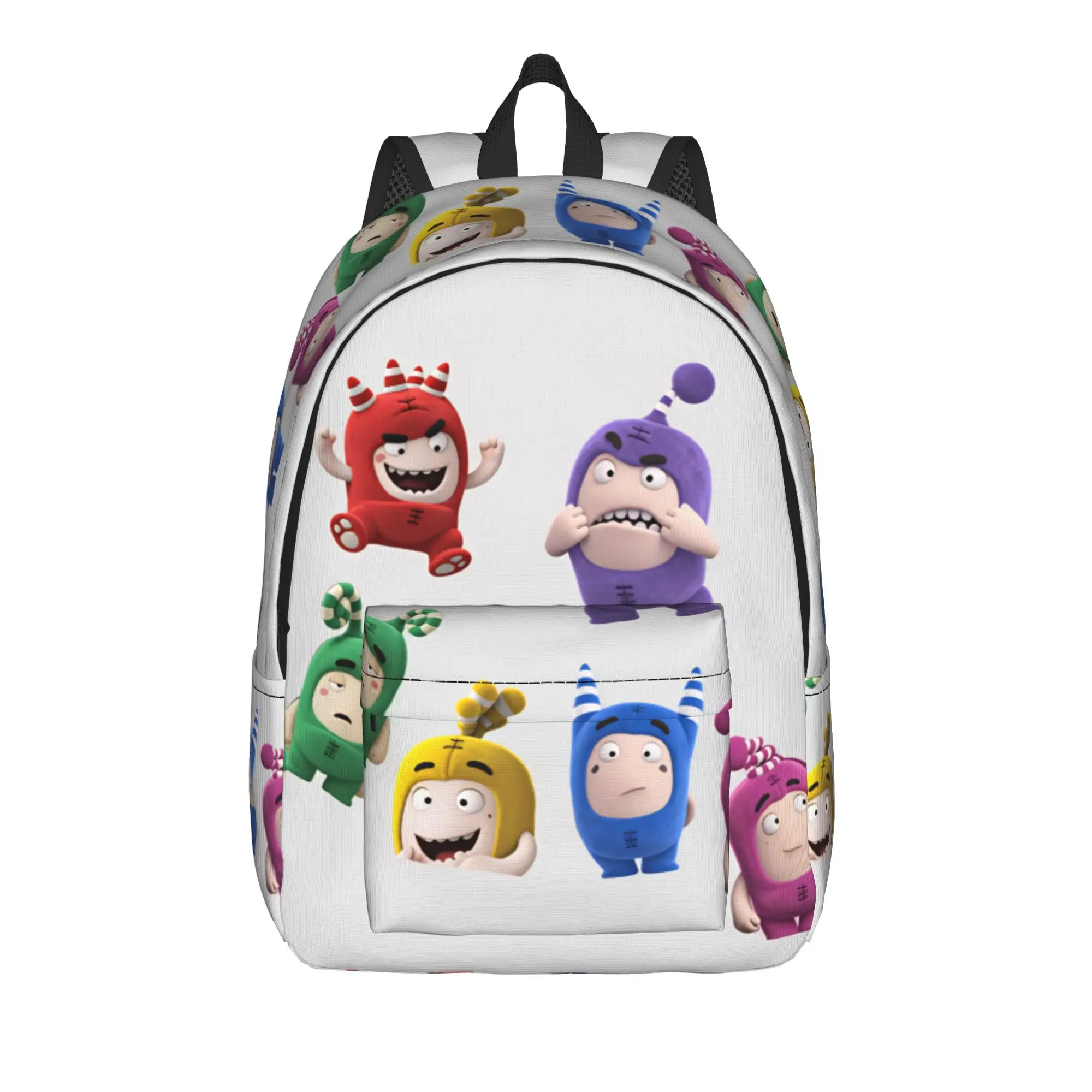 Oddbodes Cartoon  Backpack  Streetwear Backpacks Boy Outdoor Style Print School Bags Designer Rucksack