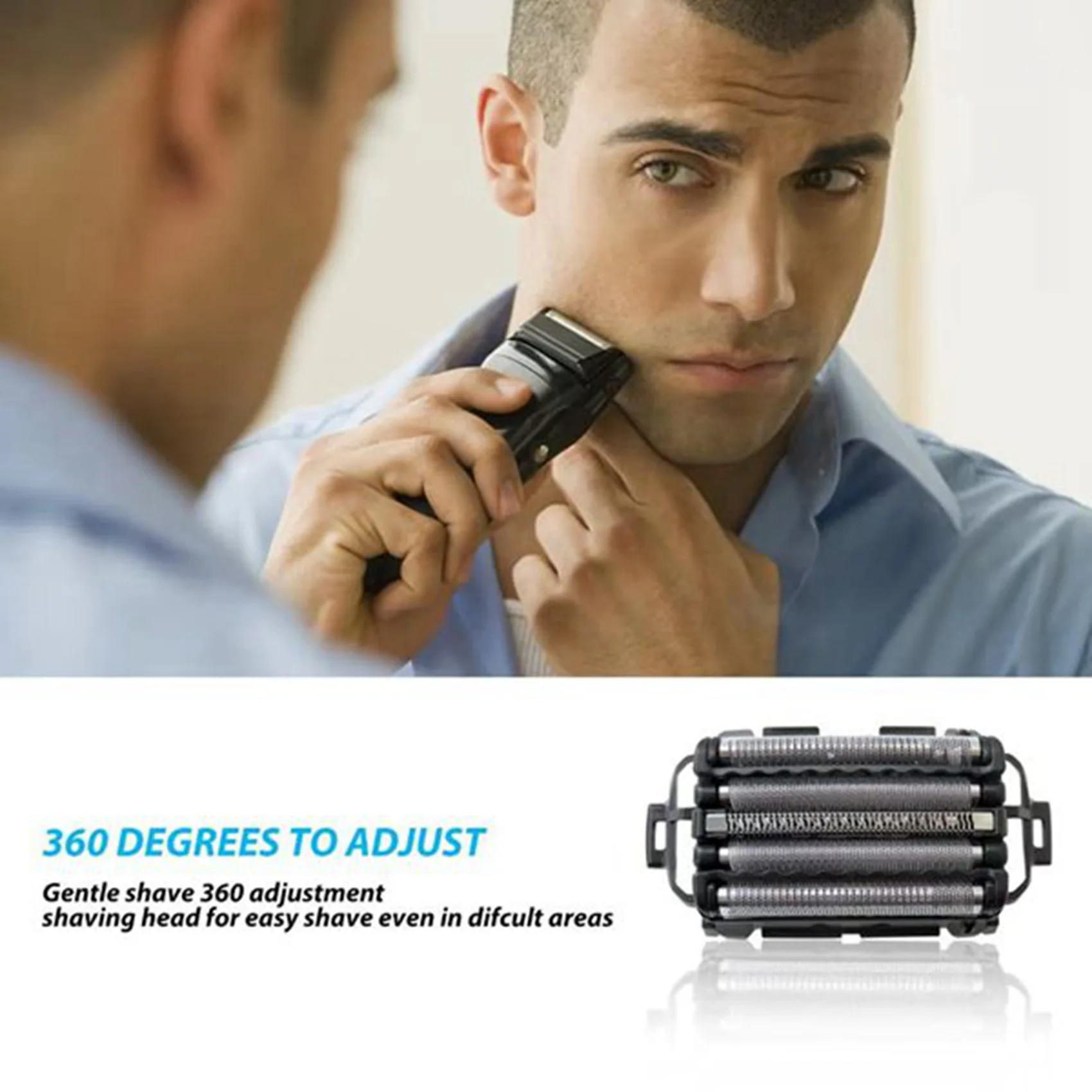 

Сменный внешний фильтр и внутренний нож для бритвы A76G-2X WES9032P, комплект для бритв Panasonic ARC5 с 5 лезвиями ES-LV97-K, ES-LV67-K