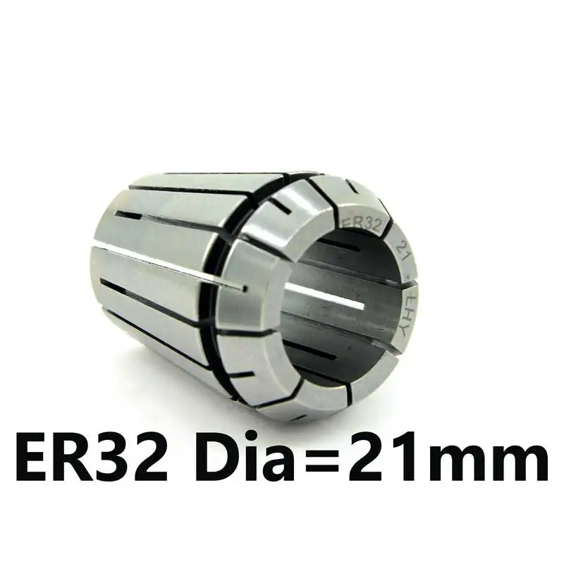 Peça er 32 Er32 Tamanho 21 mm Ferramenta de Pinça de Mola Mandril para Broca Porta-mola Cnc Cortador de Mola Din 6499b 1