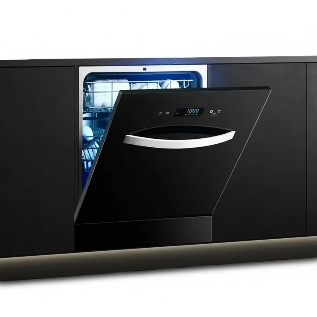 

Встраиваемая посудомоечная машина для столешницы, 220В, британский/европейский стандарт, на 10 комплектов посуды, пластиковый корпус, кухонный прибор