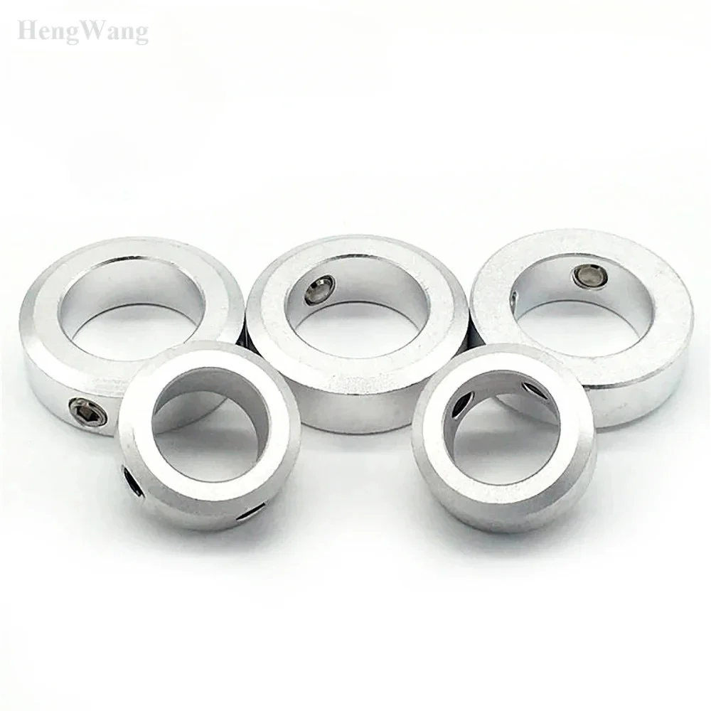 Fixed Ring SCCAW Set Type Shaft Locator Stop Collar SOH SCSBN Aluminum Alloy Surface Anodized Optical Fixed Clamp with Screw 1PC
