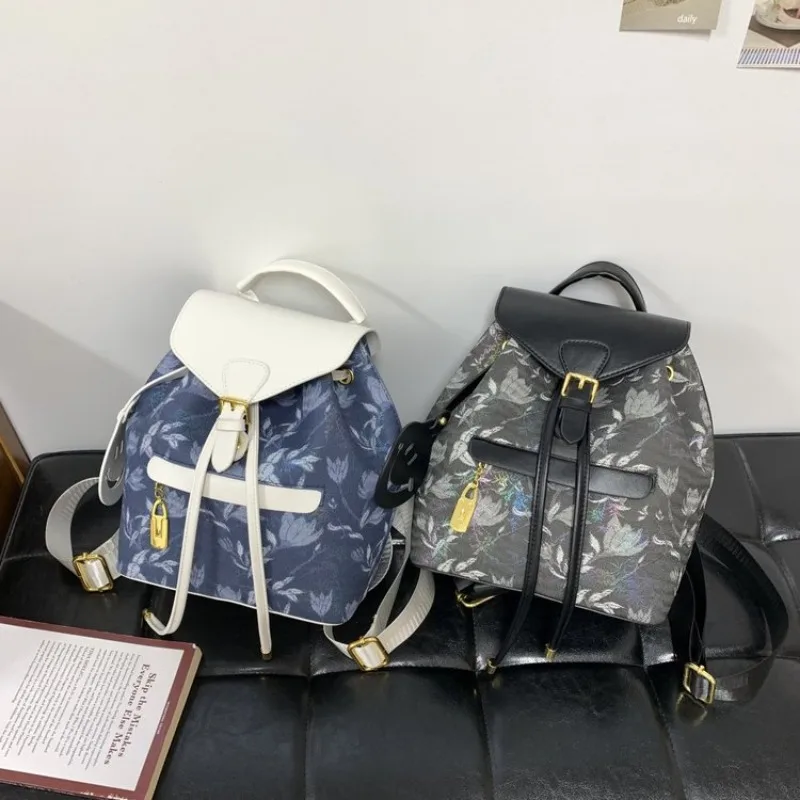 Cute Patchwork Female Bag Retro Stripes Design Campus Style Students Cross Body Bag Portable Exquisite