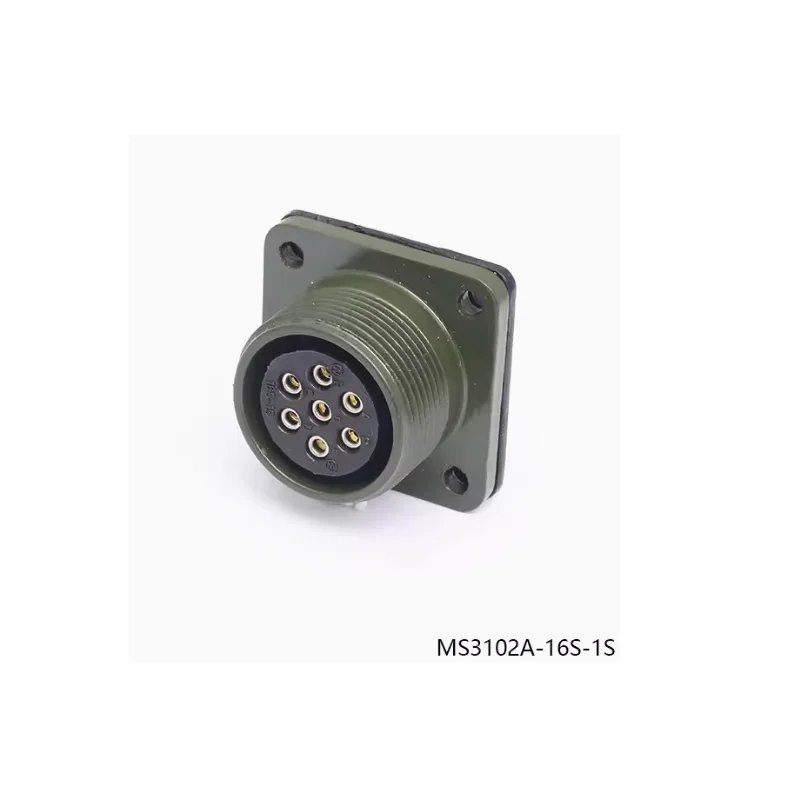 MS5015 MS3108A 16-1s MS3102A 16-1P 16-1 7 Pin Core 7Pin 7 P AS soket konektor steker penerbangan standar militer