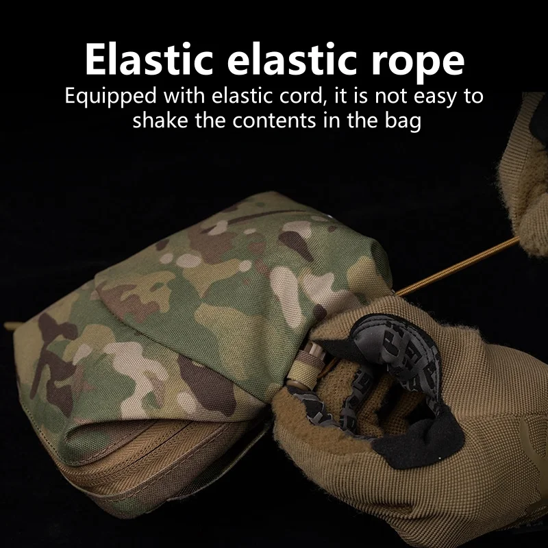 حقيبة تخزين عالمية متعددة الوظائف نظام مولي 6X5 مع تثبيت حبل مرن يمكن استخدامه لتخزين المعدات الصغيرة الخارجية