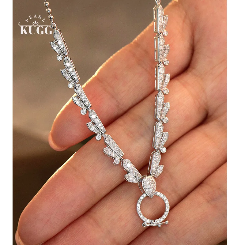 Kugg 100% 18K White… - image