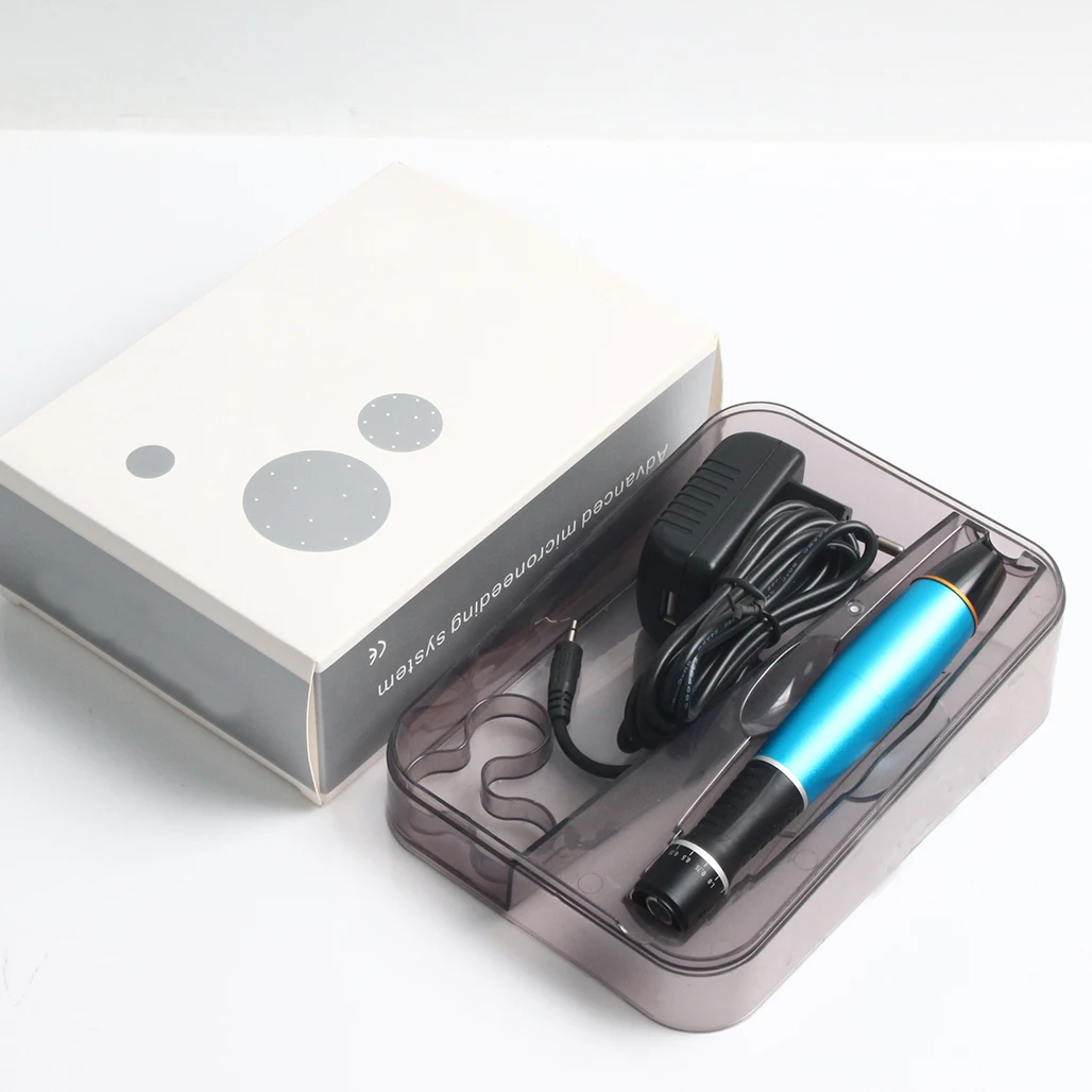 Derma Pen Ultima A1 Auto Micro Skin Pen Derma System with 12Pins Cartridges Skin Care Repairs Tool Kit