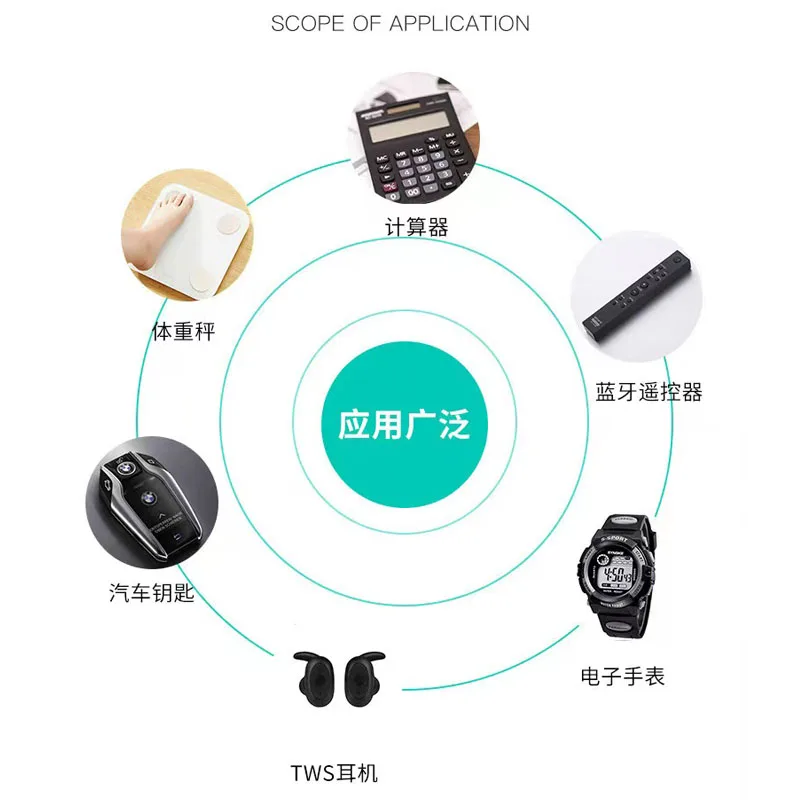 Original Replaces 25mAh~55mAh LIR854 LIR1045 LIR1140 LIR1154 TWS Airpods Earphone Battery Batterie Accumulator AKKU