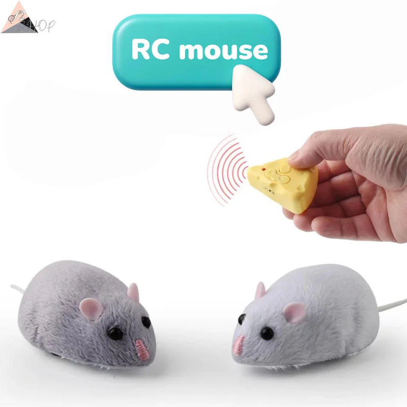 Nouveau RC Simulation souris animal de compagnie compagnon jouet farce jouet électrique roman et cadeau drôle