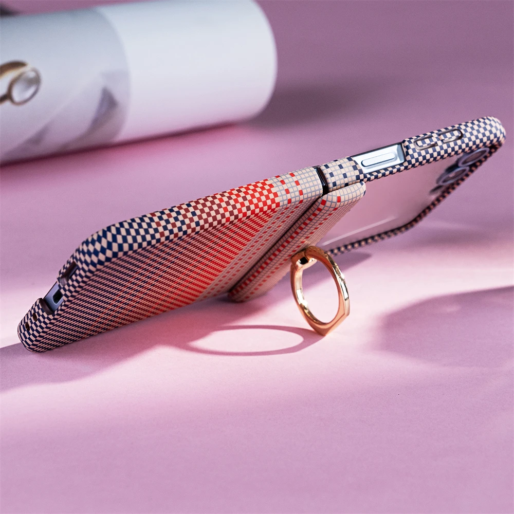 高品質カーボンファイバーテクスチャリングブラケットフロストケース Samsung Galaxy Z Flip 7 FE 6 5 4 3 ワイヤレス充電ヒンジカバー対応