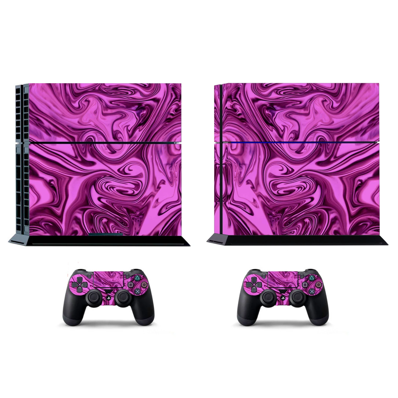 Pegatinas de piel de vinilo para Sony PS4 PlayStation 4 y 2 controller, Stones 1612