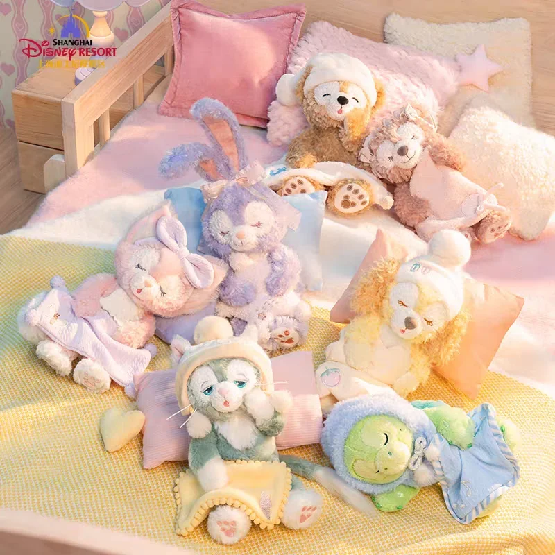 

New In Stock Official Genuine Disney Duffy And Friends Soft Dreams Collection Plush Doll Pendant Linabell Stellalou Gelatoni