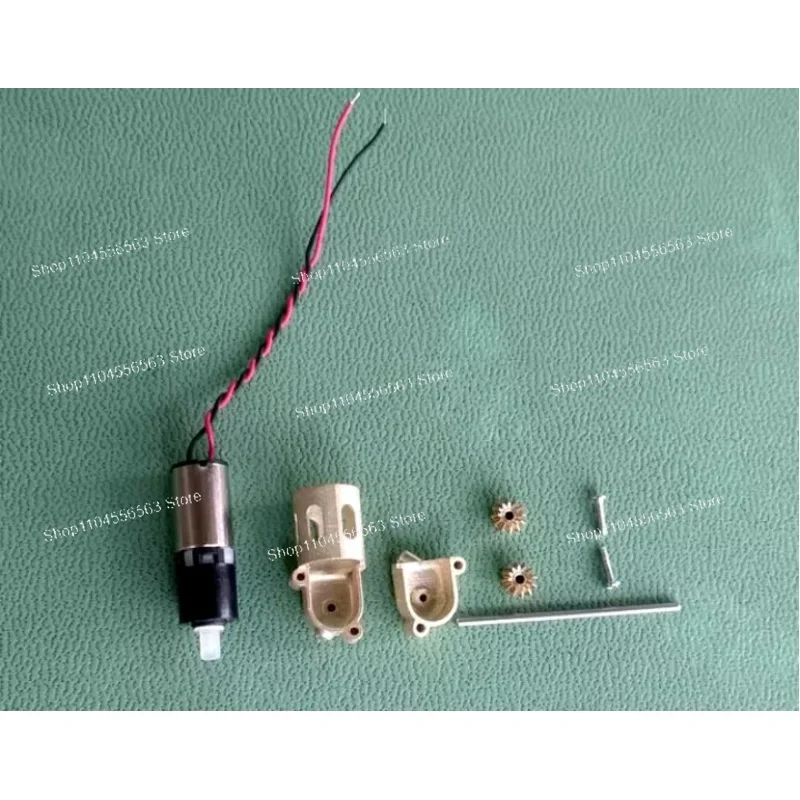 Micro Gearbox Geared Motor 1/87 1/72 Scale, Static Power Transmission for Model Trains and RC Vehicles
