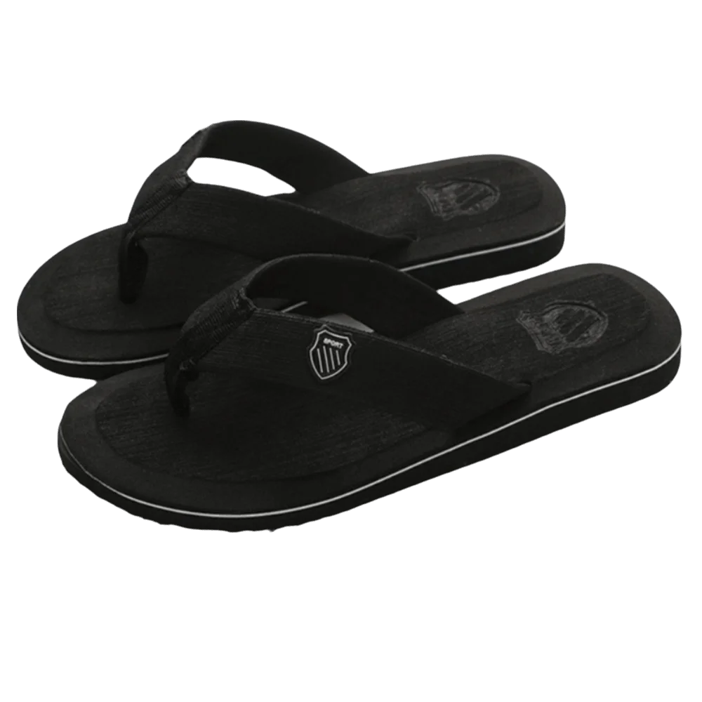 

Male Flat Beach Sandals Shoes Casual Flip Flops EVA Soft Soled Men Slippers Outdoor