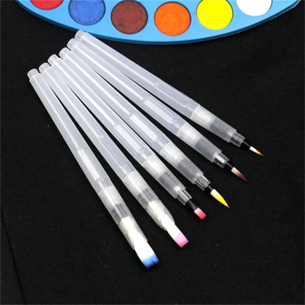 Multi-Size Calligraphy Pen Soft Hair Watercolor Writing Brush Artist Painting Drawing Tool School Office Supply Stationery Gift