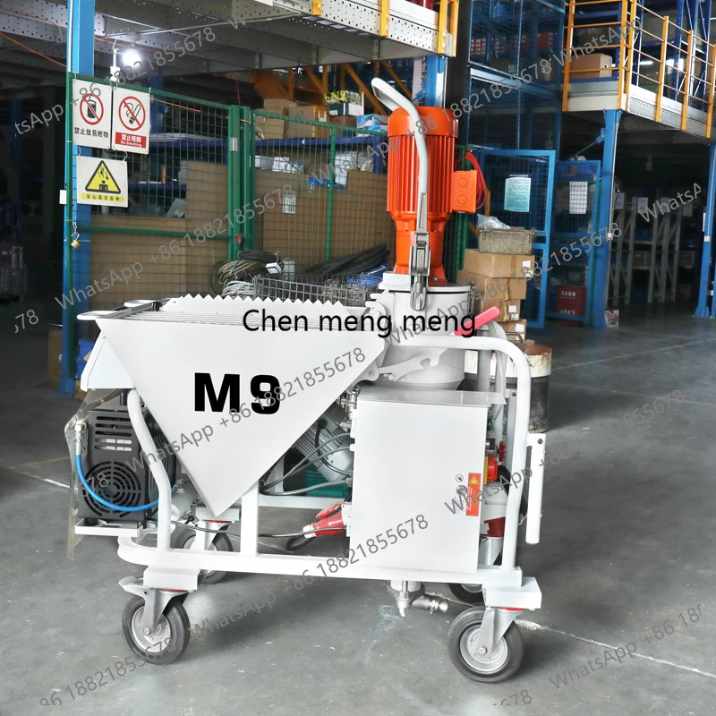 A55 Small Automatic Cement Plastering and Spraying Machine  Equipped with Durable Motor and Bearings Suitable for Core Industrie