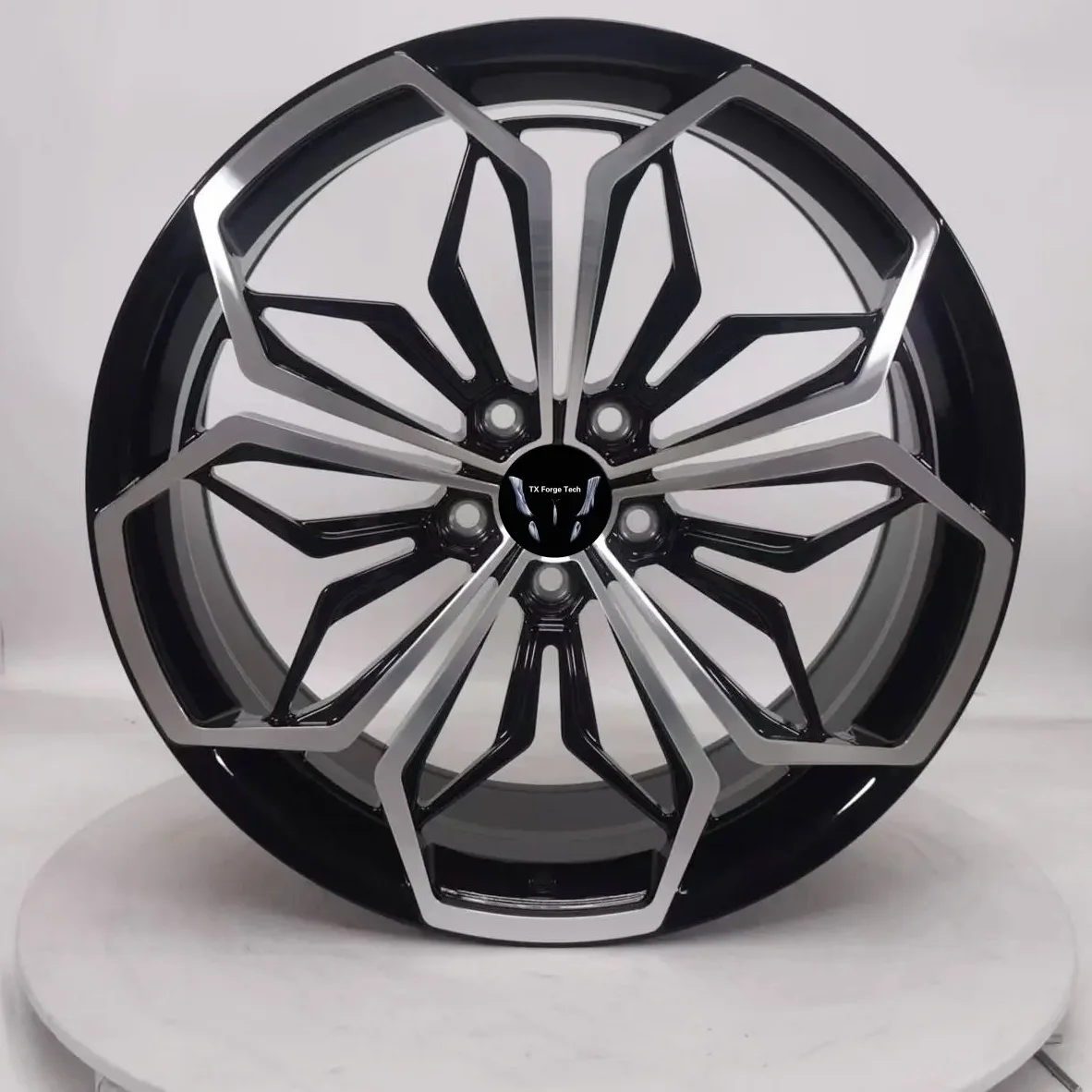 New 20-Inch Bronze Finished Aluminum Alloy Forged Wheel Hub 30mm 35mm 40mm ET 98mm 100mm PCD for Land Rover for Ford Passenger C