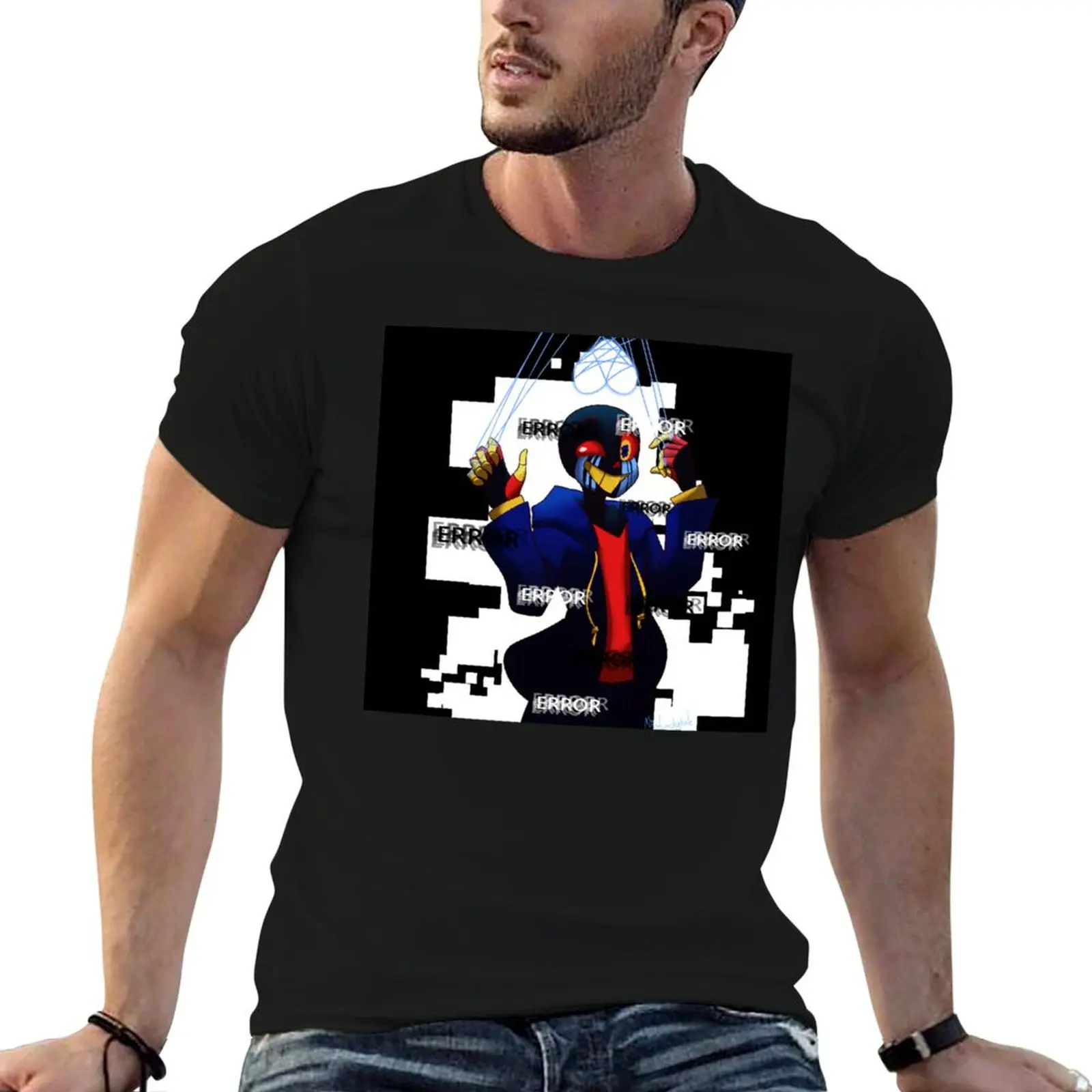Error sans T-Shirt Casual Minimalist Short Sleeve Top