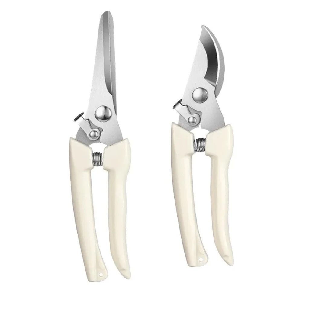 متعددة الوظائف الفولاذ المقاوم للصدأ الفاكهة قطف المقصات شجرة تشذيب المقصات زهرة تطعيم البستنة مقص #3