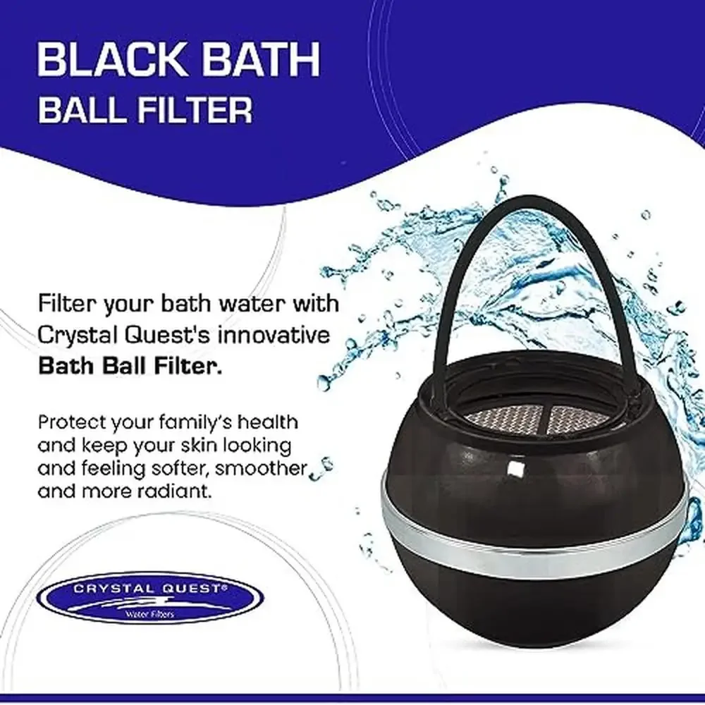 Fresh Clean Bath Water Filter Reduces Chemicals Soft Skin BPA-Free Easy Install High Versatile Year-Round Pure Bath BP-Free