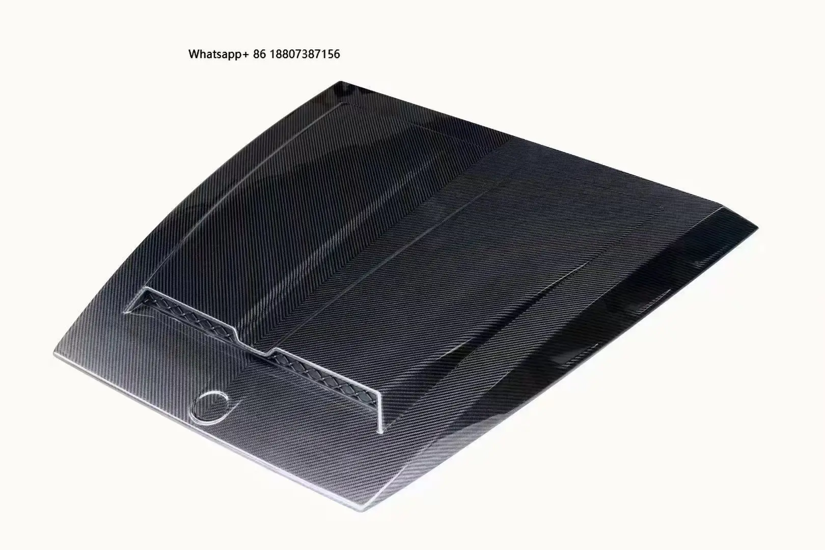 

New Carbon Fiber Black Hood Engine Cover forMercedes Benz G-Class W464 with Screws-Screw-On Retrofit Upgrade & Protection